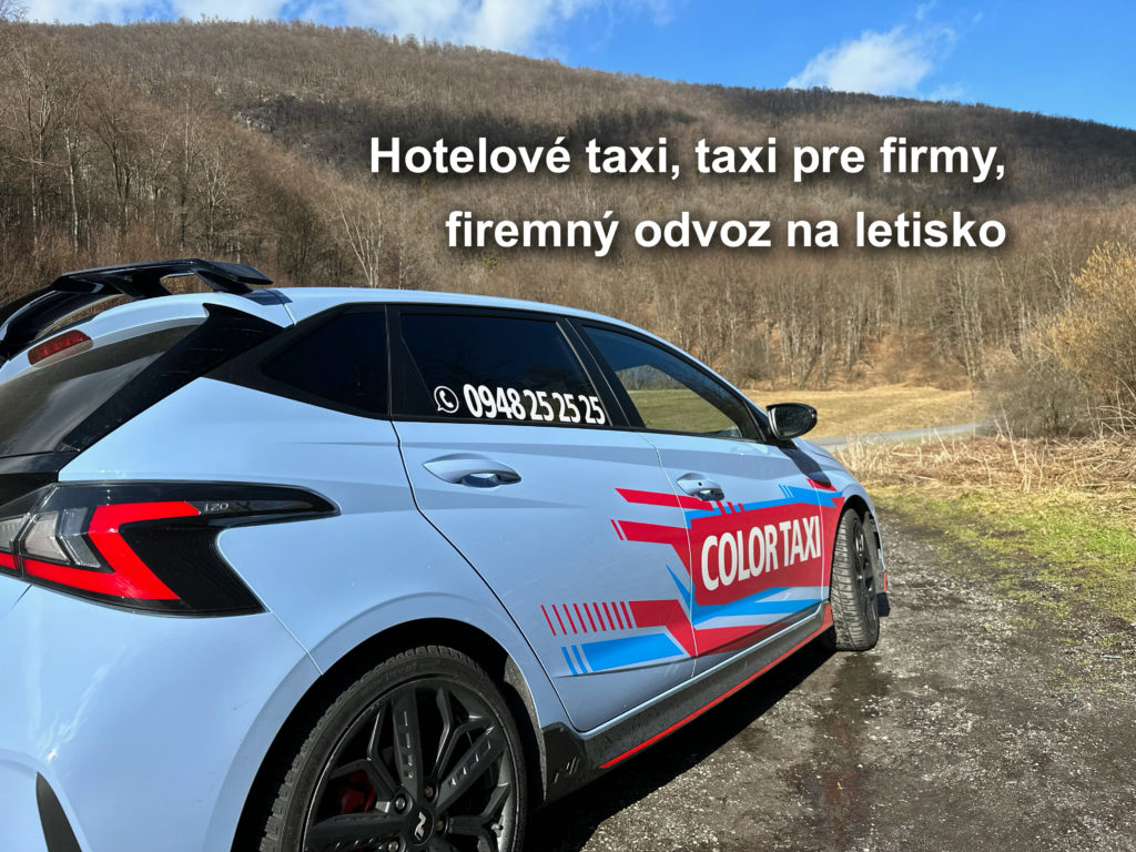 hotelové taxi, taxi pre firmy, firemný odvoz na letisko